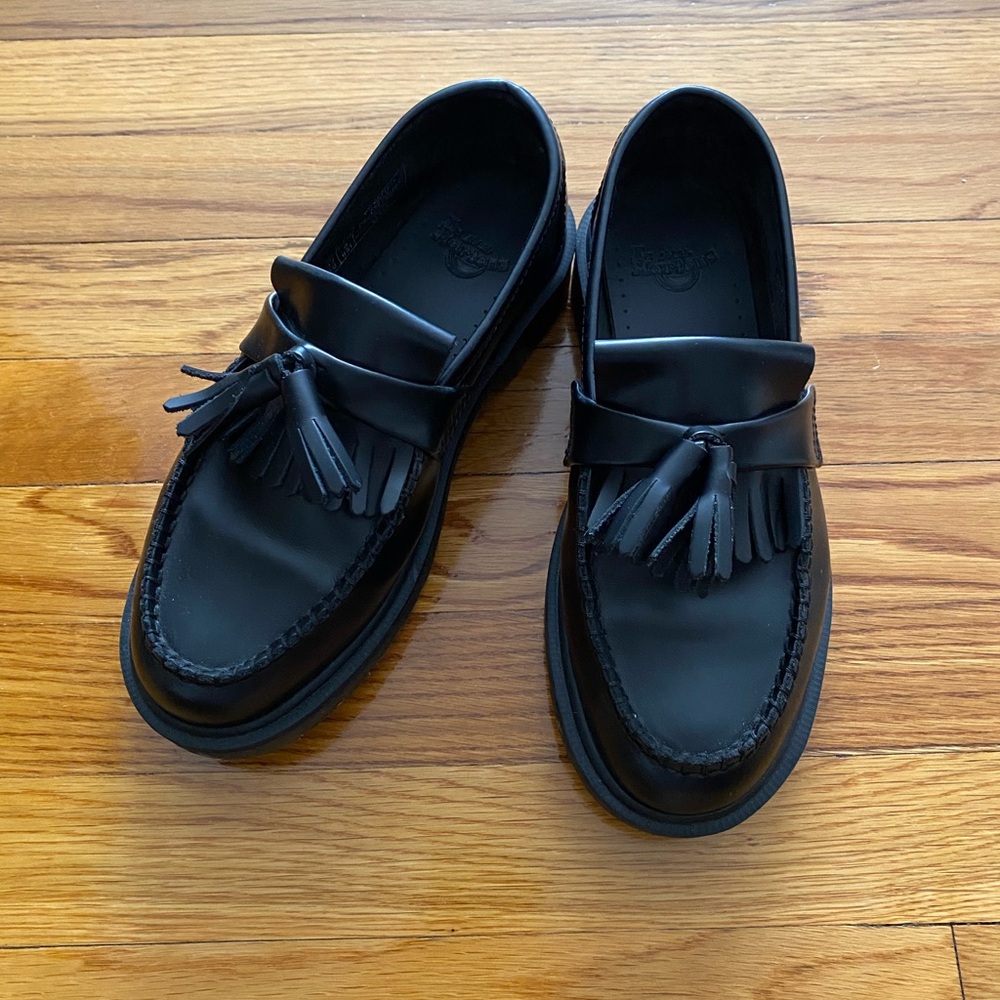 Dr. Marten Black Adrian Loafers